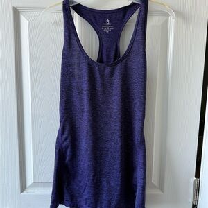 Stylish Purple Racerback Tank Top